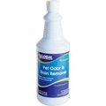 Global Equipment Pet Odor   Stain Remover - Case Of Twelve 1 Quart Bottles N523-Q12